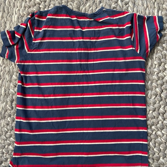 4 for $20 🖤 OBEY Striped Henley Tee - Picture 4 of 5